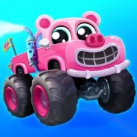 Monster Truck Piggy Panda