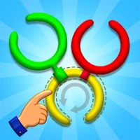 Rotate Rings Lock Sorting Game