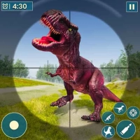 Wild SUV Dino Hunter Gun Games