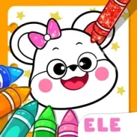 ElePant Coloring Games Kids 2+