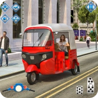 US Driving Rickshaw 3d